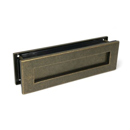 Burnished Brass Traditional Letterbox