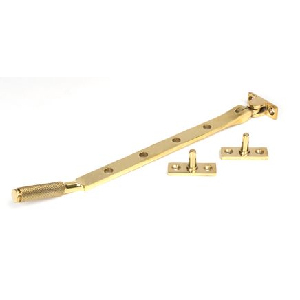 Polished Brass 10" Brompton Stay
