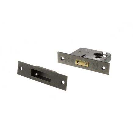 Atlantic Euro Deadlock [CE] 2.5" - Distressed Silver