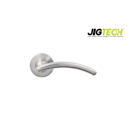 Jigtech Viper Lever On Rose Satin Chrome