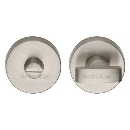 Heritage Brass Thumbturn & Emergency Release Satin Nickel finish