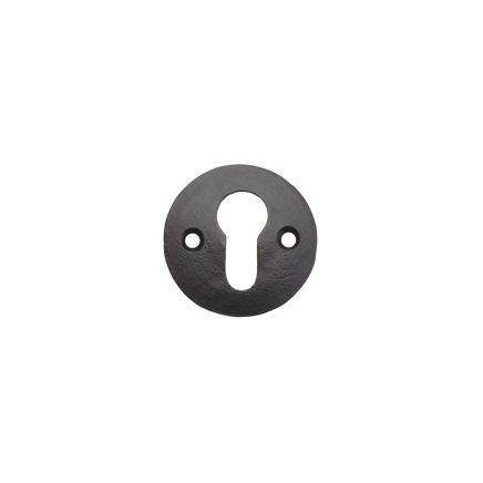 Zoo Hardware Escutcheon - Euro - 2" - Black