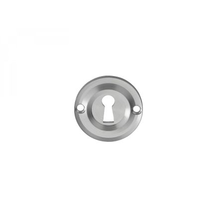 Small Escutcheon - Satin Chrome