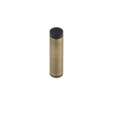 Burlington Plain Wall Mounted Door Stops No Rose Antique Brass - By Frelan Hardware - BUR970AB