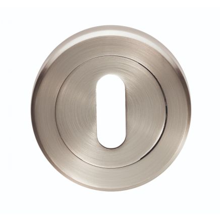Serozzetta Standard Lock Profile Escutcheon - Satin Nickel