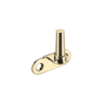 Zoo Hardware Flush Fitting Pins For Casement Stay (pack of 2) - Polished Brass