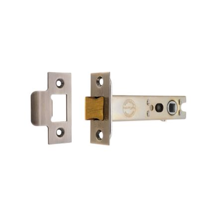 4" H/D Tubular Latch CE - Aged Brass