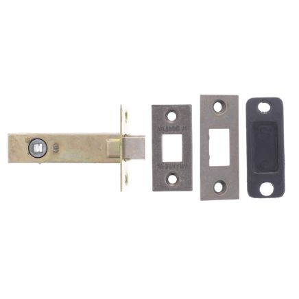 Atlantic Tubular Deadbolt 2.5" - Distressed Silver