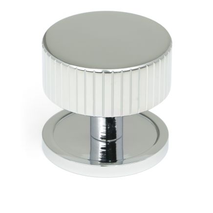 Polished Chrome Judd Cabinet Knob - 38mm (Plain)