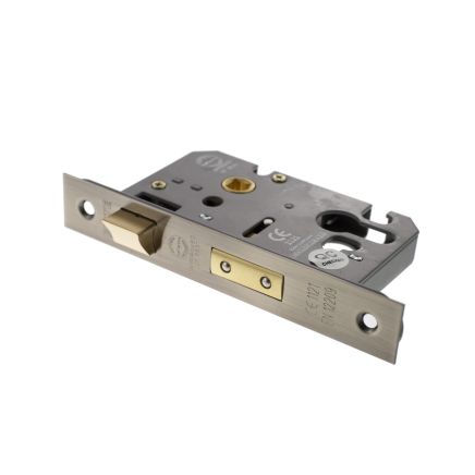 Atlantic Euro Sashlock [CE] 3" - Antique Brass