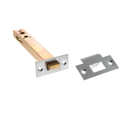 Atlantic Heavy Duty Bolt Through Tubular Latch 6" - Satin Chrome