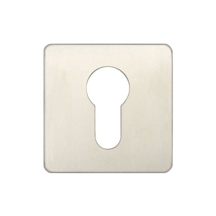 Square Euro Profile Escutcheon Grade 304 - By Frelan Hardware - JSS11