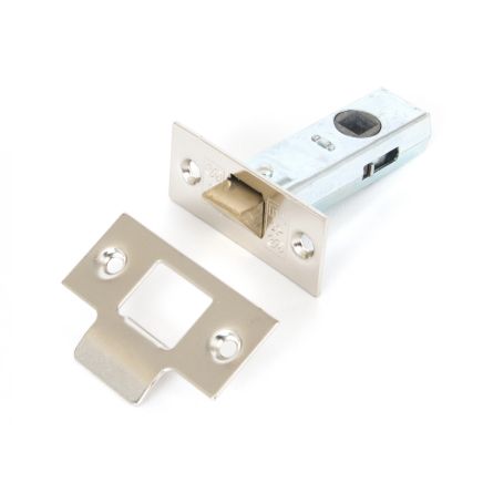 Nickel 2½" Tubular Mortice Latch