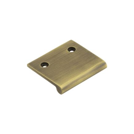 Burlington 50mm Antique Brass Flat Edge Pull - By Frelan Hardware - BUR930AB
