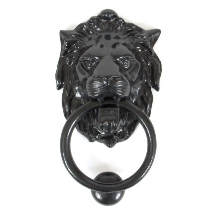 Black Lion Head Knocker