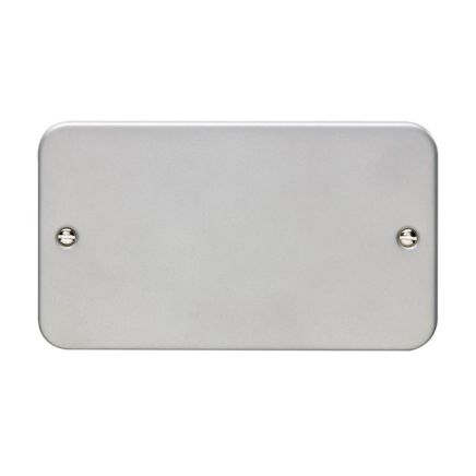 Eurolite Metal Clad Double Blank Plate Metal Clad
