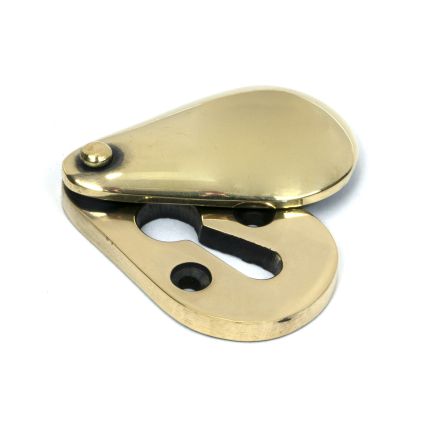 Aged Brass Plain Escutcheon