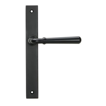 Matt Black Newbury Slimline Lever Espag. Latch Set