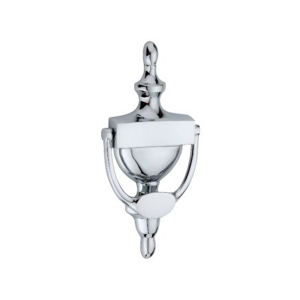 Victorian Door Knocker 200mm Polished Chrome