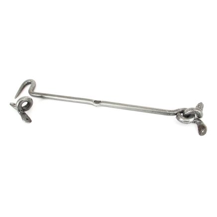 Pewter 16" Forged Cabin Hook