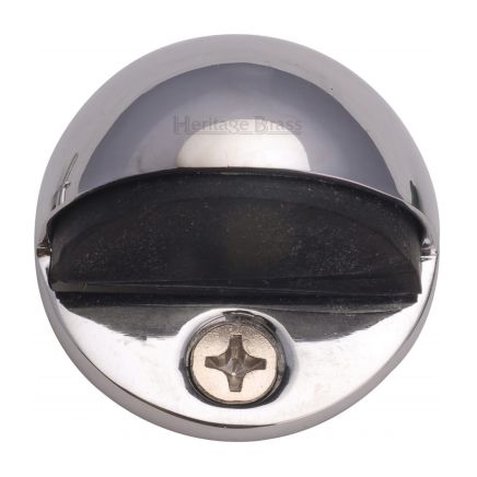 Heritage Brass Shielded Door Stop Polished Chrome finish