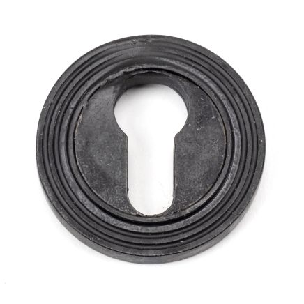 External Beeswax Round Euro Escutcheon (Beehive)