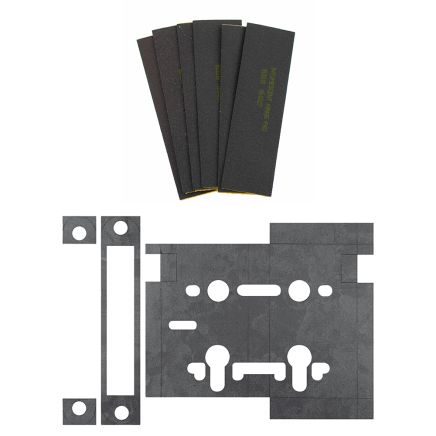 Atlantic Sash Lock & 4" x 3" Hinge Pads Intumescent kit FD60