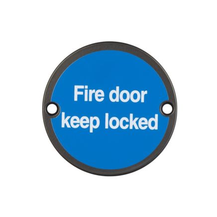 Stainless Steel Fire Door Locked 75mm Satin Stainless Steel - By Frelan Hardware - JS101MB