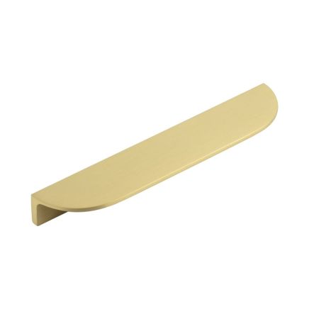 Burlington 200mm Satin Brass Half Moon Cabinet Handle - By Frelan Hardware - BUR611SB