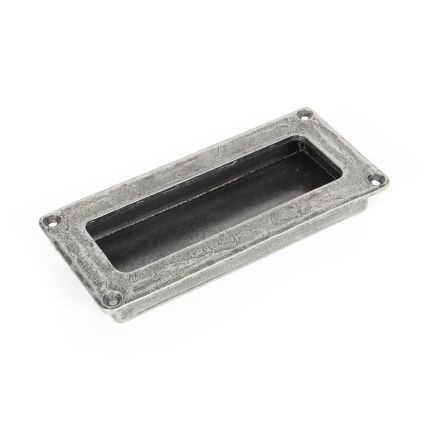 Pewter Flush Handle
