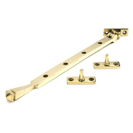 Polished Brass 12" Avon Stay