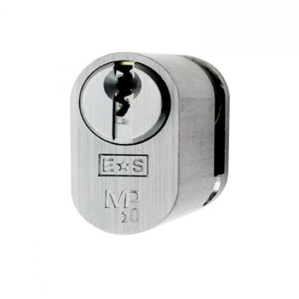 Mp10 Uk Oval Single Cylinder 42mm Ka - Polished Chrome