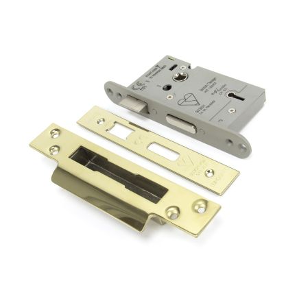 PVD 3" Heavy Duty BS Sash Lock