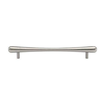 Heritage Brass Cabinet Pull T-Bar Raindrop Design 192mm CTC Satin Nickel Finish