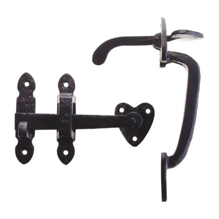 Zoo Hardware Thumb Latch - 6" - Black