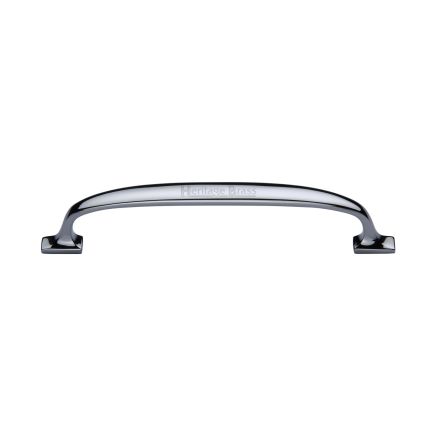 Heritage Brass Cabinet Pull Durham Design 160mm CTC Polished Chrome Finish