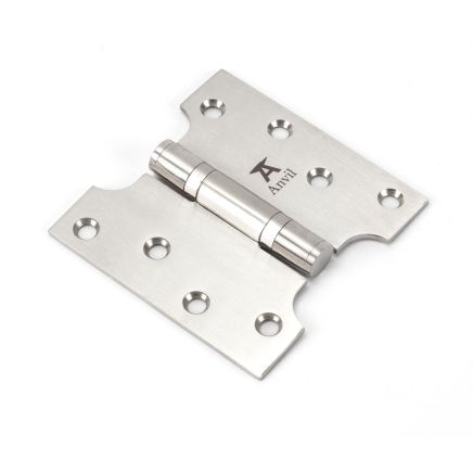 Satin SS (304) 4" x 2" x 4" Parliament Hinge (pair)