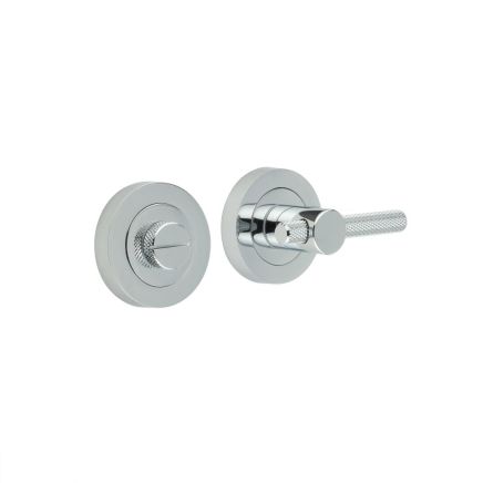 Jedo Bari Knurled Turns & Releases Polished Chrome - By Frelan Hardware - JV855PC