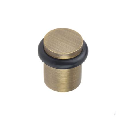 Burlington Plain Door Stops Antique Brass - By Frelan Hardware - BUR960AB