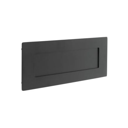 Stainless Steel Letterplates 330x100mm Matt Black - By Frelan Hardware - JMB3009
