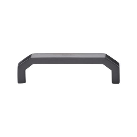 Heritage Brass Cabinet Pull Hex Angular Design 101mm CTC Matt Bronze Finish