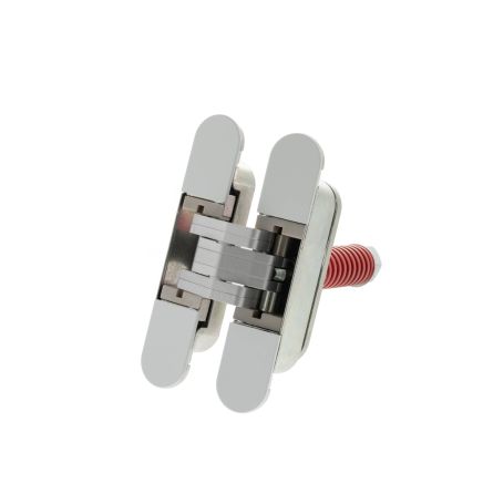 AGB Eclipse 3.2 Heavy Duty Self-Close Concealed Hinge for 60kg door - White