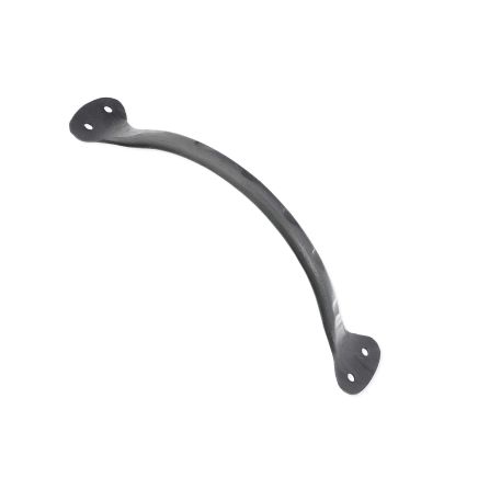 Hammered Pull Handle Large Matt Black