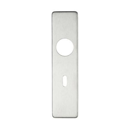 Zoo Hardware Cover plate for 19 mm RTD Lever on Short Backplate - Lock 57mm - 45mm x 180mm PSS - Stainless Steel