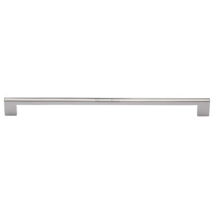 Heritage Brass Cabinet Pull Metro Design 320mm CTC Polished Nickel Finish