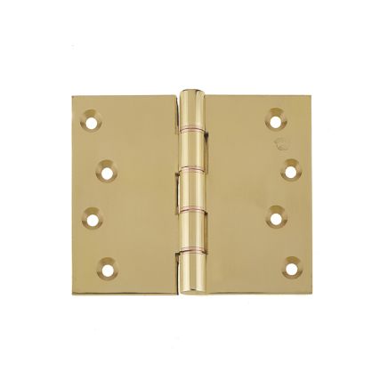 Projection Hinges 102x125x3.5mm Polished Brass - By Frelan Hardware - J9035PB