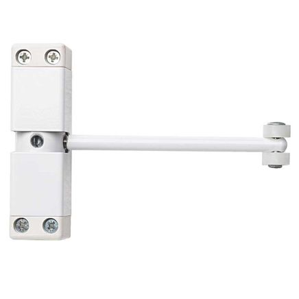 Jedo Surface Mounted Door Closer White - By Frelan Hardware - JW901WH