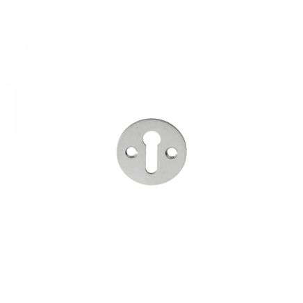 Flat Escutcheon - Satin Chrome