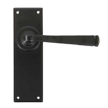 Black Avon Lever Latch Set