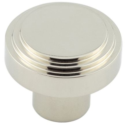 Cropley Cupboard Knobs 30mm Polished Nickel - By Frelan Hardware - HOX1030PN